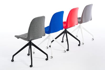 Moderne Lounge Sessel mit Drehfunktion